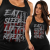 TANK TOP DAMSKI  NA SIŁOWNIĘ   AMERICAN LIFT